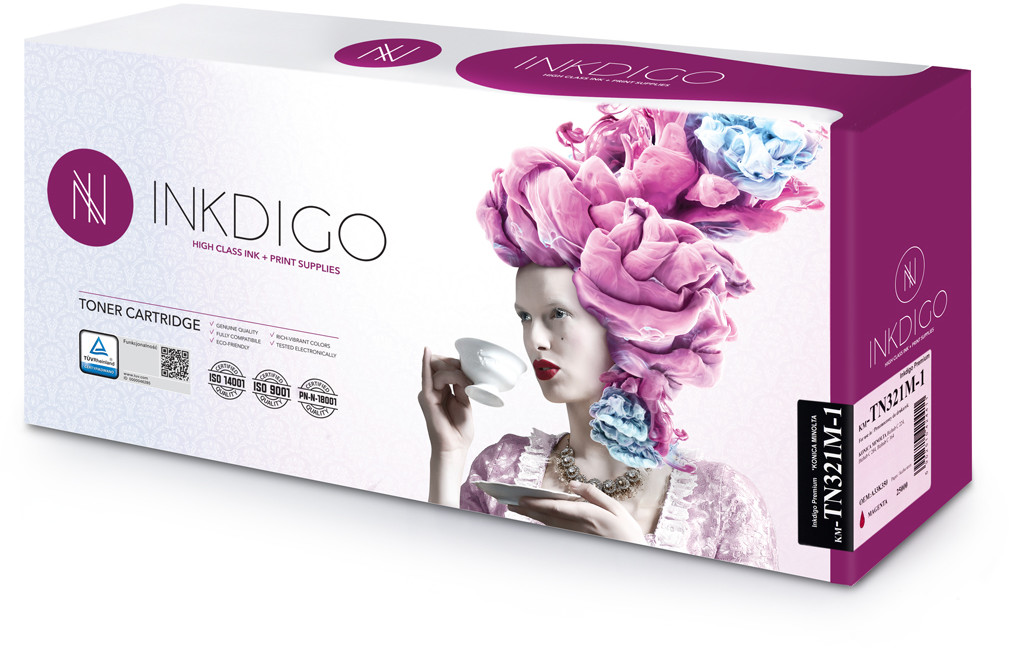 Inkdigo Toner INKDIGO do MINOLTA TN 321 Magenta