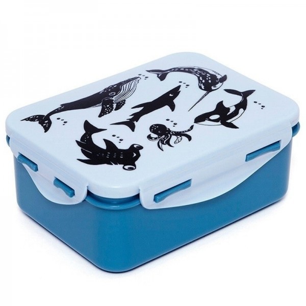 Petit Monkey Petit Monkey - Petit Monkey  -  Śniadaniówka Lunchbox Deep Blue