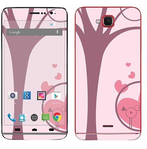Wiko Royal Sticker Royal tatuaż ścienny RS. 97245 miska samoprzylepna do Slide z motywem Loving Tree RS.97245