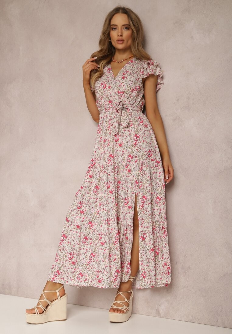 Beżowa Sukienka Oreithanassa