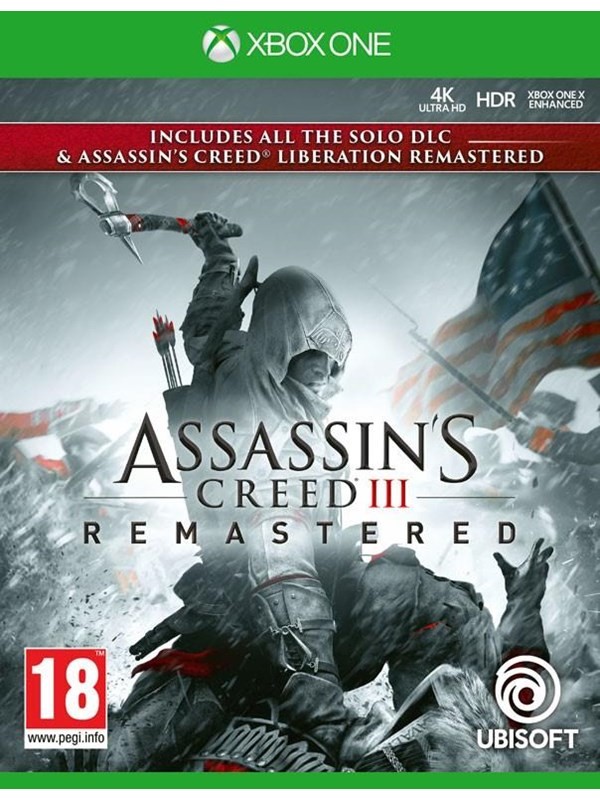 Assassin's Creed 3 + Liberation Remaster GRA XBOX ONE