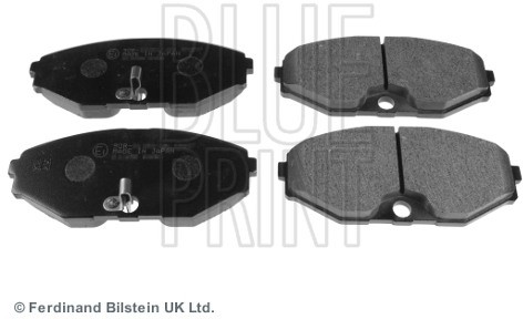 BLUE PRINT Zestaw klocków hamulcowych, hamulce tarczowe ADN142112