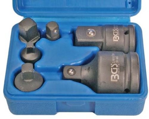 BGS 200 adapter, sześciokątna nasadka do wersji zestawu, 6-częściowy