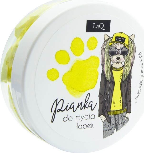 LaQ LaQ Pianka do mycia łapek Żólta 50ml 5902730836346
