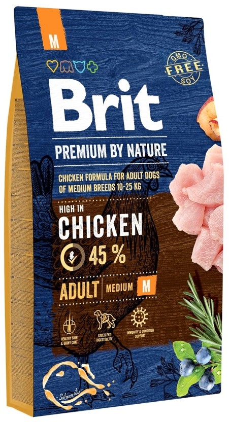 Brit Premium By Nature Adult M 8kg 110-170817