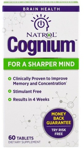 Natrol Sklep Natrol Cognium For Sharped Mind 100mg - 60 tablets