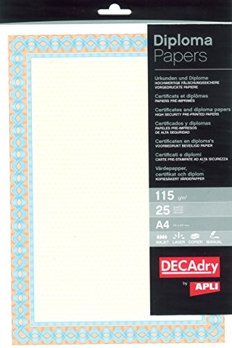 Decadry CARTA filigranata DECAdry ARANCIO 115 G osd4053 (conf.25) OSD4053