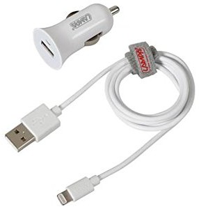 Lampa 40812 iPhone'a wtyczka USB kabel do ładowania wraz z zapalniczki samochodowej 40812