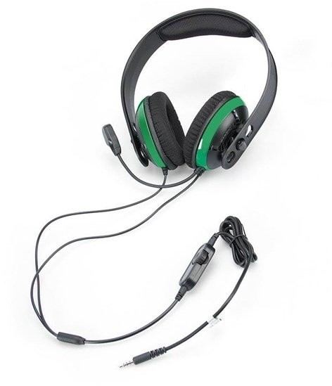 Zdjęcia - Słuchawki Raptor Zestaw słuchawkowy  HX200 pro Xbox  Czarny/Zielony (RG-HX200)