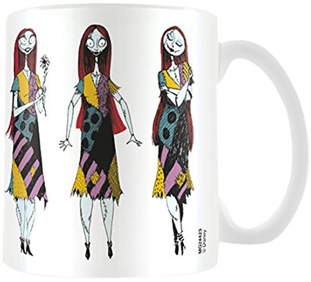 The Nightmare Before Christmas Nightmare Before Christmas Sally spławiki kubek z ceramiki, wielokolorowy MG24423