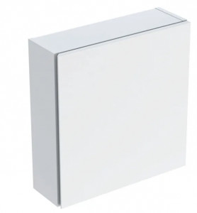 GEBERIT GEBERIT 502.319.01.3 Górna szafka iCon kwadratowa z jednymi drzwiami 45 cm x 46,7 cm x 15 cm Biały Lakierowany matowy