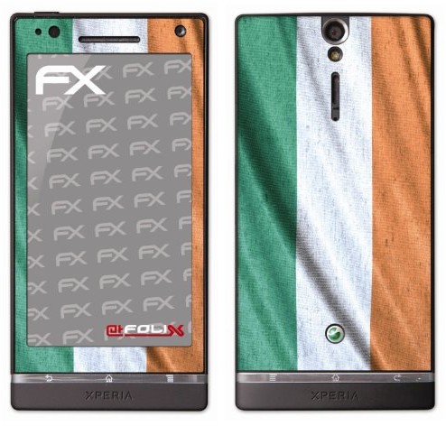 Displayschutz@FoliX atFoliX Fußball EM 2012 flaga folia designerska do Sony Xperia S 4052924121411