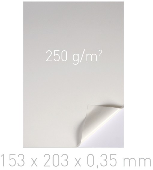 O.DSA Cardboard 153 x 203 x 0,35 mm 250 g/m2 100 sztuk NB-7733