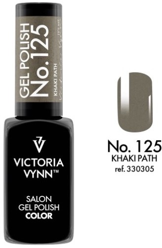 VICTORIA VYNN Lakier hybrydowy GEL POLISH COLOR Khaki Path nr 125 VICTORIA VYNN - 8 ml VIC000327