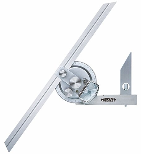 Insize insize 2372  360 uniwersalny kątomierz, 0 Degree-360 stopni, podziałką 5 ' 2372-360