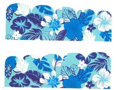 Allepaznokcie Naklejki wodne do paznokci BN Nr 963