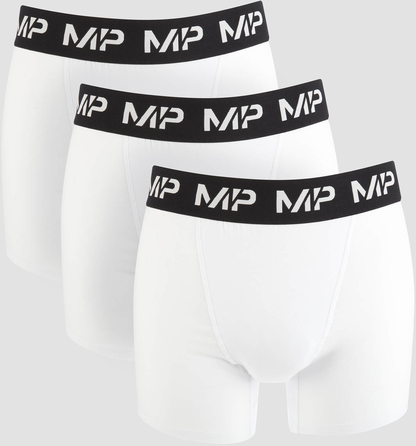MP Męskie bokserki z kolekcji Essentials MP  białe (trójpak) - XXS