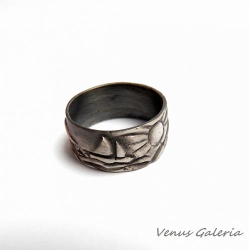 Skagen Obrączka srebrna - Lato 2363