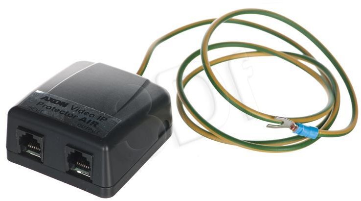 Axon HSK DATA [Video IP Protector AIR] - sieciowe zabezpiecenie przeciwprzepięciowe dla kamer IP (1 kanał dla sieci 10/100/1000 Mb/s, UTP/STP, plastikowy) W0054