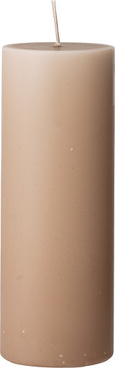 Bloomingville Świeca Anja 20 cm brązowa 82052794