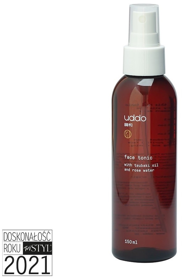 UDDO UDDO Tonik do twarzy z olejem tsubaki i wodą różaną 150 ml