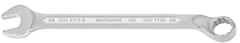 MATADOR 0190 8003 klucz płasko-oczkowy, wygięty, 3/8 AF