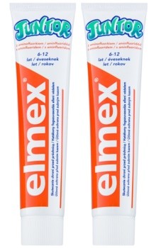 Elmex Junior 6-12 Years pasta do zębów dla dzieci 2 x 75 ml