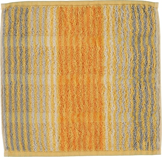 Cawo Ręcznik Cashmere w paski 30 x 30 cm jasnopomarańczowy 1056 30/30 35