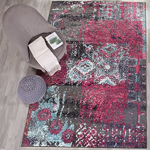 Safavieh mnc210d aziel tkany dywan, poliester, różowy/wielobarwny MNC210D-4