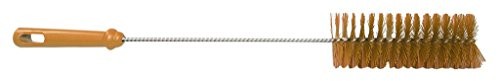 Maya Professional Tools 10758  7 szczotka do rur średnio twarde włosia, FBK/Higiena żywności, 50 MM X 150 MM X 500 MM, pomarańczowy 10758-7