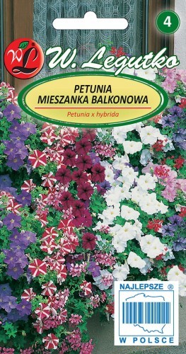Legutko Petunia ogrodowa o pędach zwisających 5903837277001