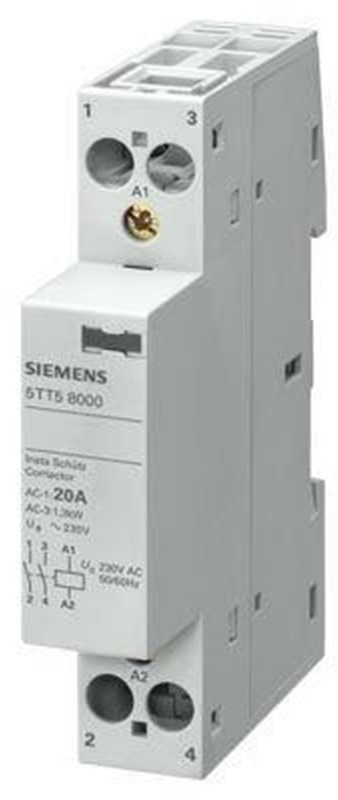 Siemens Insta cont. 2no 230 v ac 20 a 5tt5800-0 5TT5800-0