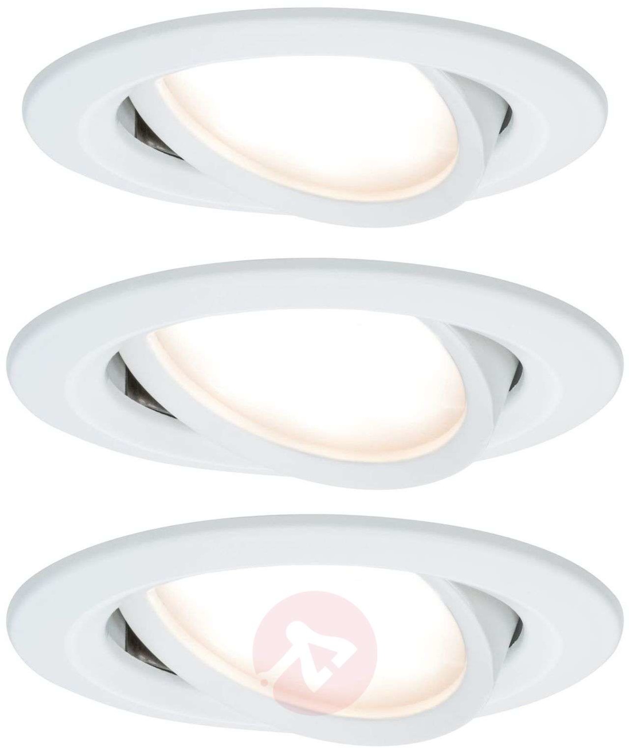 Paulmann Nova spot wpuszczany LED, aluminium