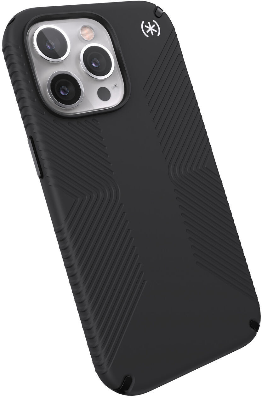 Speck Presidio2 Grip Etui Ochronne do iPhone 13 Pro z Powłoką Microban (Black/White) 141712-D143