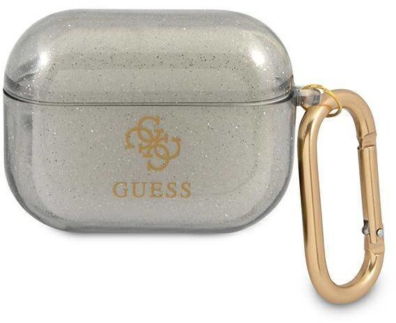 Guess Guess GUAPUCG4GK AirPods Pro cover czarny/black Glitter Collection hurtel-74910-0