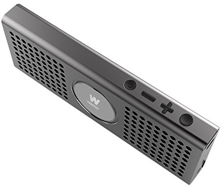 Woxter Woxter Big Bass BT-20 aluminium (Przenośny głośnik Bluetooth i USB Bluetooth 4.0 + EDR, zestaw głośnomówiący, USB, czytnik kart pamięci, wejście AUX), czarny SO26-065