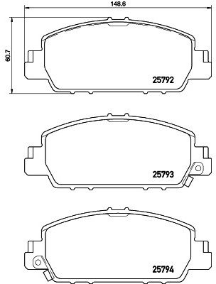 TEXTAR (TMD Friction Services GmbH) (TMD Friction Services GmbH) 2579201 2579201