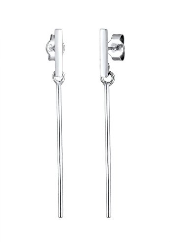 Elli Kolczyki damskie prostokąt Geo  srebro 925  0305741017 0305741017