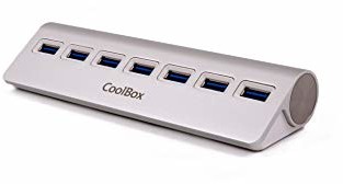 CoolBox Hub CoolBox ALU3-7 portów USB 3.0 COO-HU7ALU3