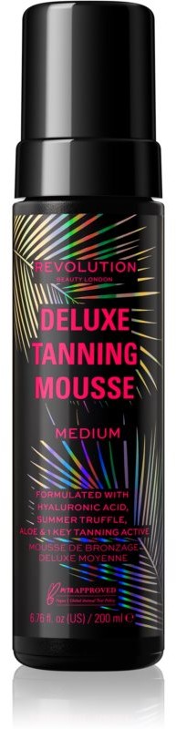 Makeup Revolution Pianka samoopalającaLight Medium Beauty Deluxe Tanning Mousse) 200 ml