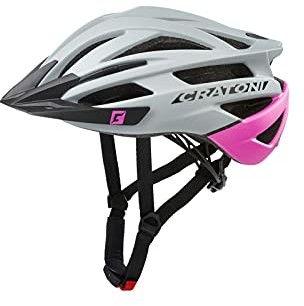 Cratoni Helmets GmbH Agravic kask dla dorosłych, uniseks, szaro-różowy, matowy, rozmiar S/M