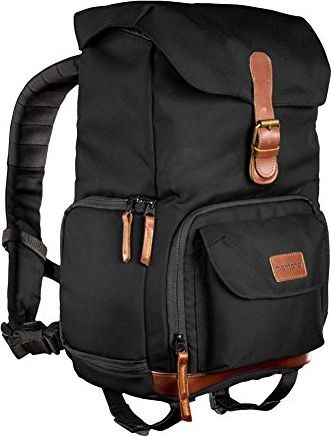 Mantona Torba  mantona Fotorucksack Luis junior black Retro