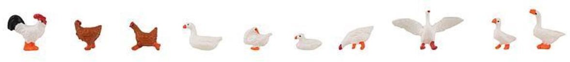 Faller Kurczaki, kaczki i gęsi 151909