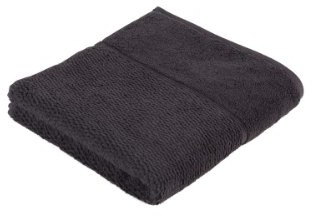 Frottana Ręcznik do rąk frotte Tana Pearl, 50 cm x 100 cm, antracytowy, 50 cm x 100 cm 061428958843_50100