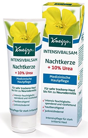 Kneipp intensywny balsam z wiesiołka z 10% mocznika, 1 opakowanie (1 x 75 ml)