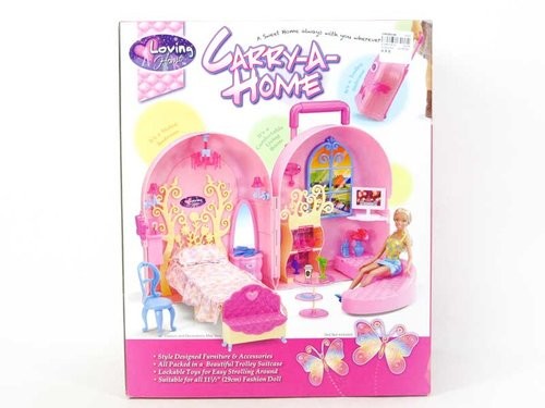 ICOM Domek walizkowy dla lalki 29 cm