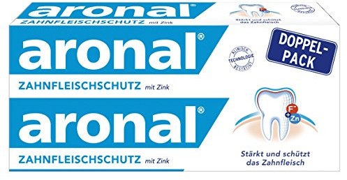 Aronal aronal ochrona dziąseł pasta do zębów z cynku, dwupak, 150 ML PL04380A