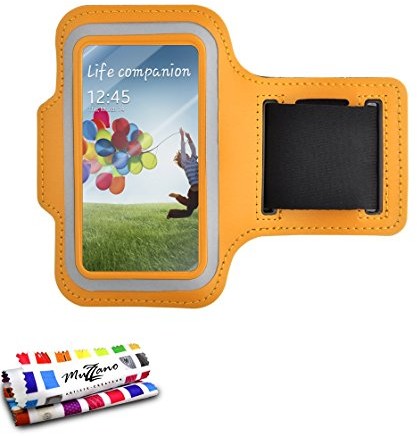 Samsung Generic Tonic sportowa bransoletka z neoprenu do Galaxy S4/I9500, żółta CASPERIA ORIGINAL MUZZANO F433477