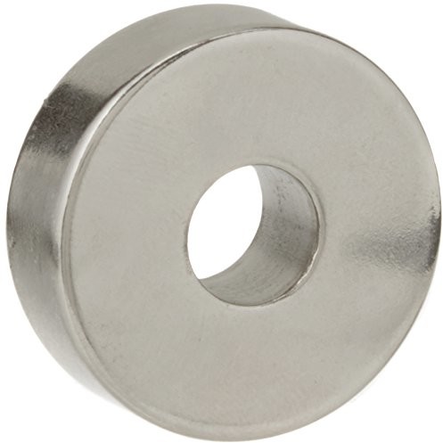 first4magnets First4magnets F3010DM-1 30 mm średnica zewnętrzna x 10 mm grubości, magnetyzowany magnes neodymowy N42 (1 szt.) F3010DM-1