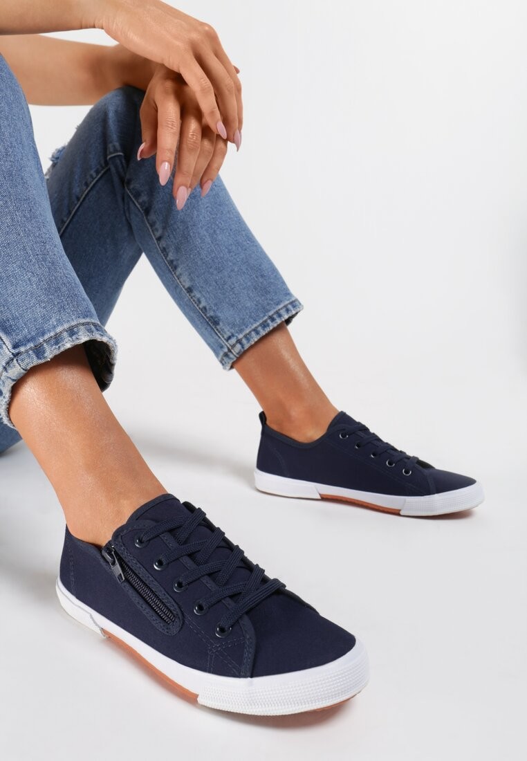 Granatowe Tenisówki Salodella